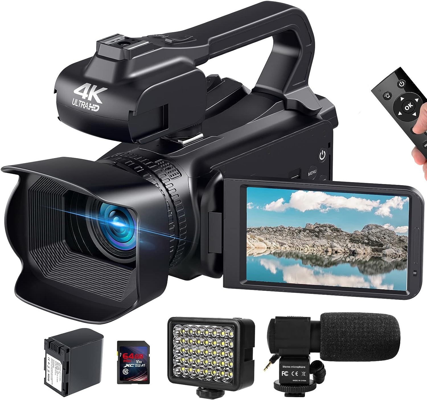 Video Camera Camcorder 4K Review