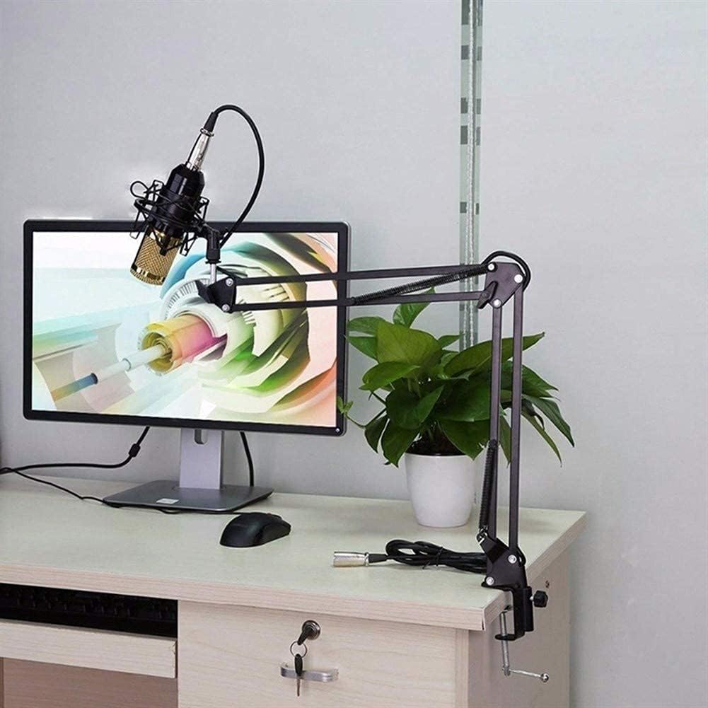 GagalU BM800 Professional Suspension Microphone Kit Studio Live Stream Broadcasting Recording Condenser Microphone Set