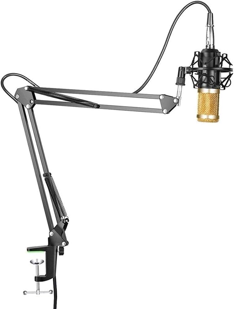 GagalU BM800 Professional Suspension Microphone Kit Studio Live Stream Broadcasting Recording Condenser Microphone Set