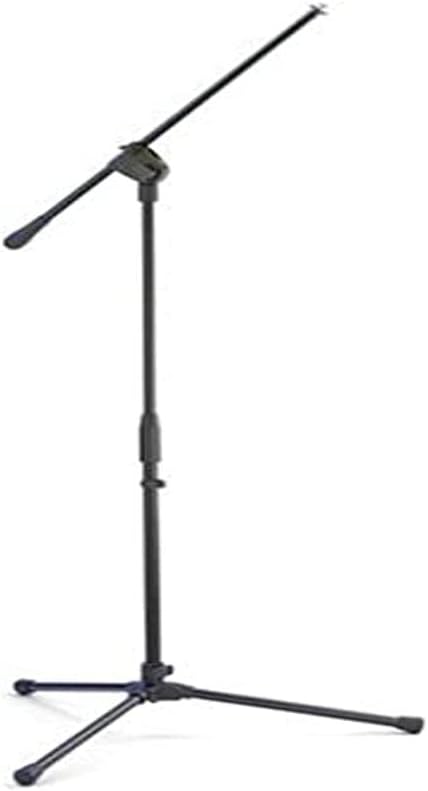 Samson Technologies Q2U USB/XLR Dynamic Microphone Recording and Podcasting Pack (Includes Mic Clip, Desktop Stand, Windscreen and Cables), Silver  Microphone Stand, Black (SAMK10)