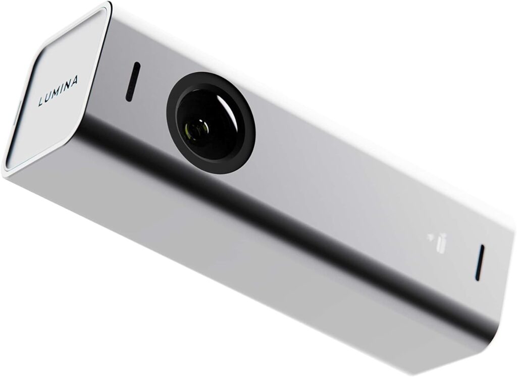 4K Webcam: Studio-Quality Webcam Powered by AI. Look Great on Every Video Call. Compatible with Mac and PC (Atomic Grey)