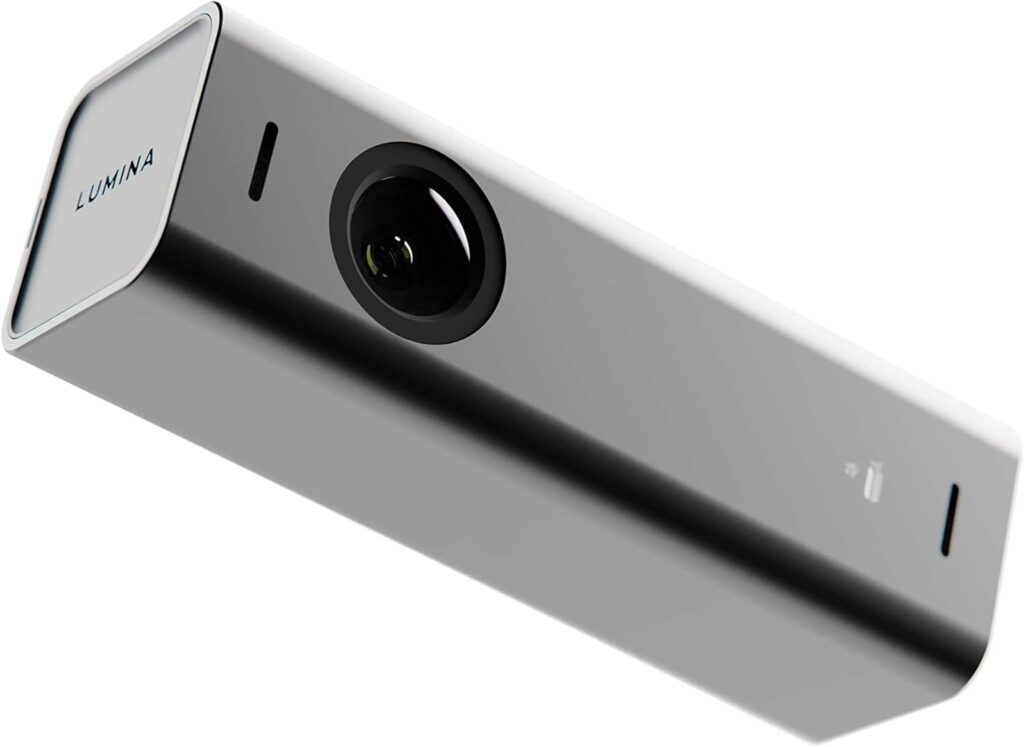 4K Webcam: Studio-Quality Webcam Powered by AI. Look Great on Every Video Call. Compatible with Mac and PC (Atomic Grey)