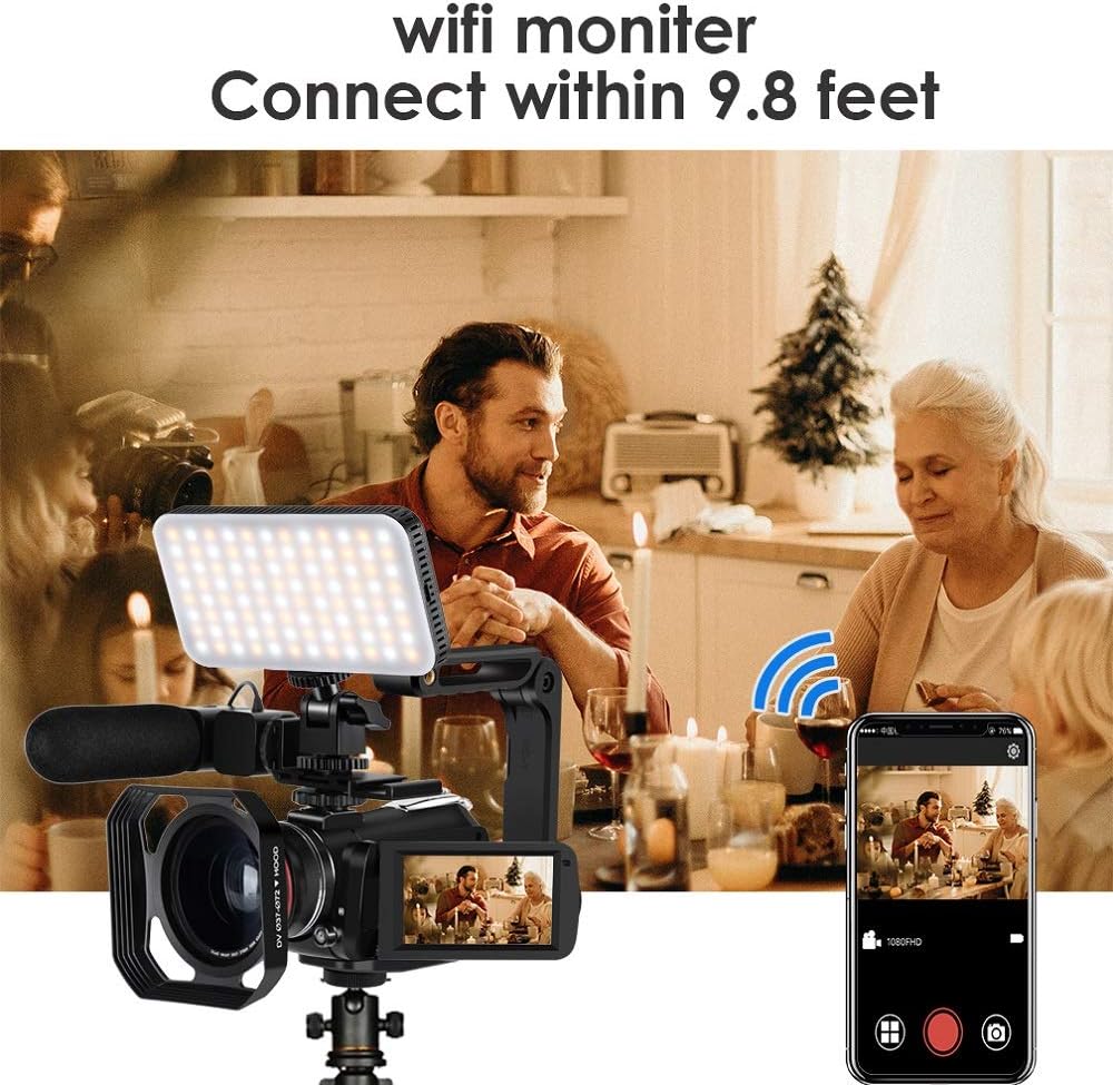 ORDRO 4K Camcorder Video Camera AC3 Review